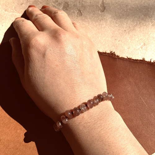 Stone Bracelet – African Red Aventurine アフリカンレッド 