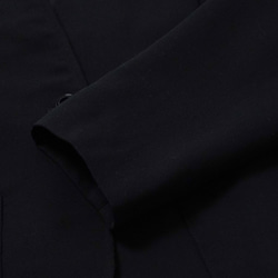 [再利用產品] 柔軟羊毛 100% 立領夾克/黑色 sample-a0022 第8張的照片