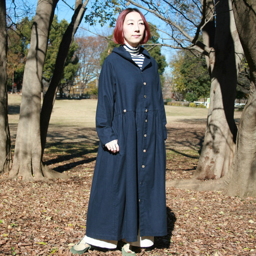 オーガニックコットン ソフト起毛ビエラ ガウン＆カシュクールコート 