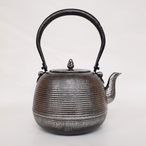 南部盛岡 可愛い 鉄瓶 シンプルな糸