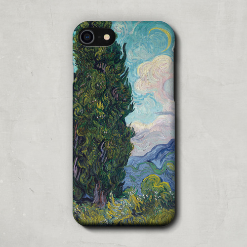 Anthropologie - ssself パールシェル 金魚柄 iPhone スマホケース ブラック 絵画 Anthropologie - ssself パールシェル 金魚柄 iPhone