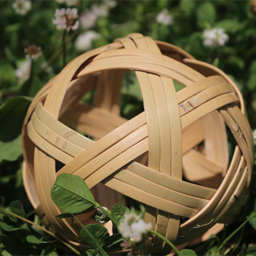 蹴鞠 サッカー サッカー ボール 竹の玉 竹のボール おもちゃ 飾り