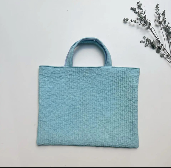 cheriana完成品ページ・ヌビ風キルティングレッスンバッグ cheriana完成品ページ・ヌビ風キルティングレッスンバッグ