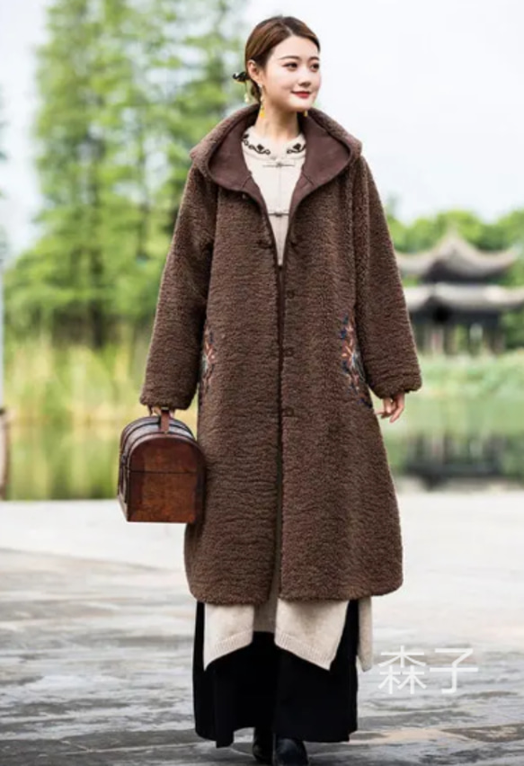 新作冬服コート韓国風コートゆったり大きいサイズロングスタイル