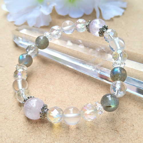 高品質　てりが良い　キャッツアイクンツァイトブレスレット　3-1 楽天市場】キャッツアイ クンツァイト 高品質 5A グレード