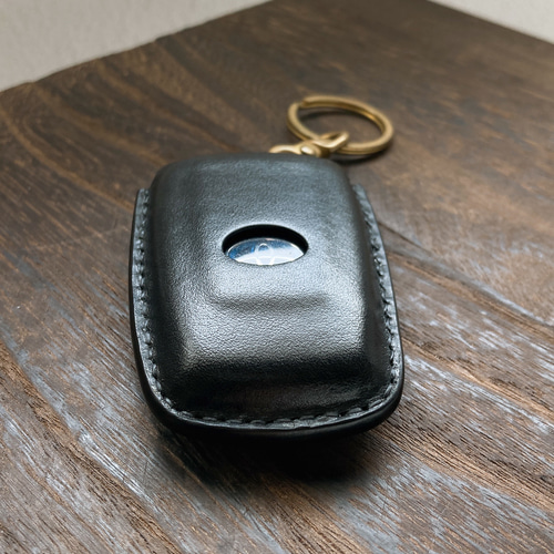 ルガト 黒 真鍮 プリウス50 キーホルダー スマートキー ケース