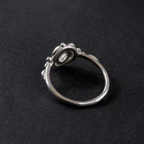 アンデシン・ラブラドライトのデザインリング 9.5号 天然石  