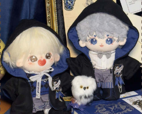 20cmぬいぐるみ服 着せ替えぬいぐるみ 魔法鷹学院セット ぬい服