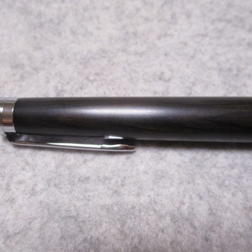 青黒檀 「幻の黒檀」 キヌカオイル仕上げ 木軸シャープペンシル(0.5