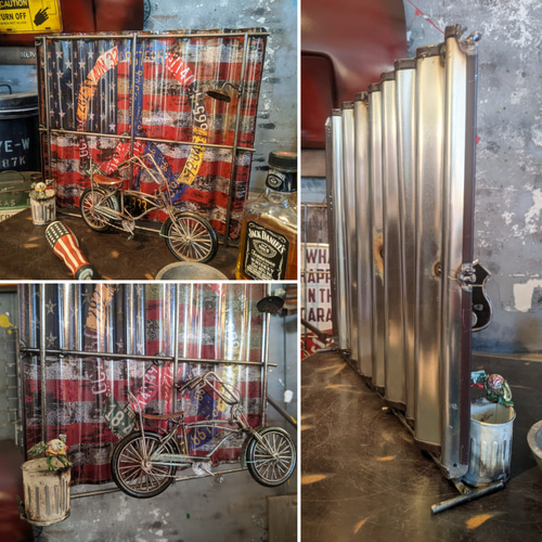 アメリカン ヴィンテージバイク ローチャリ サインボード #ラット