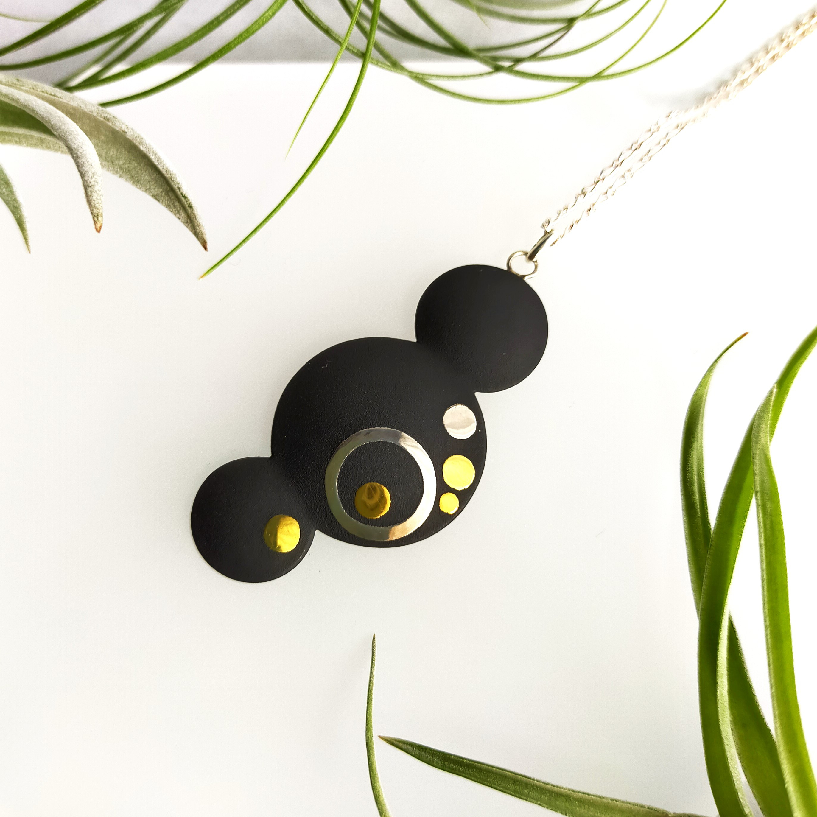 ペンダント　肥後象がん　まる　silver925