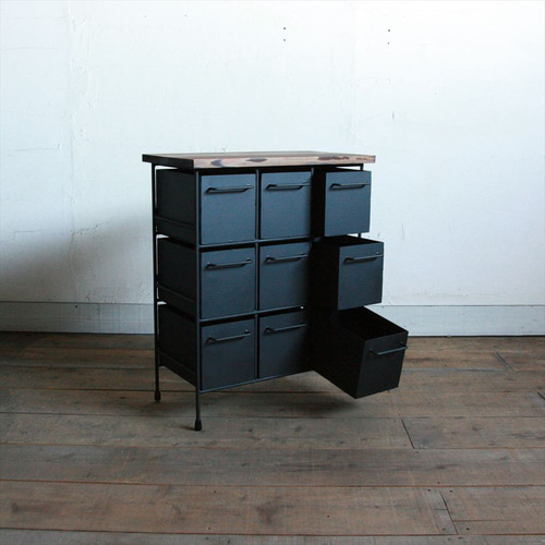 アイアンウッド チェスト 3列3段【サイズオーダー可】 チェスト