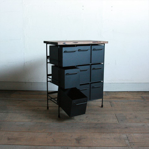 アイアンウッド チェスト 3列3段【サイズオーダー可】 チェスト