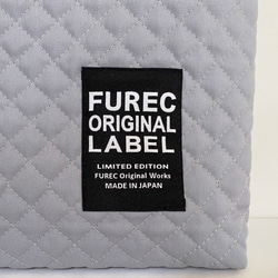 《送料無料》キルティングの入園入学セット ロゴ×グレー 6枚目の画像