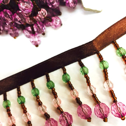 希少◆チェコ　ウランガラスヴィンテージネックレス◆Bijoux.M.G◆ワセリン 希少◇チェコ ウランガラスヴィンテージネックレス◇Bijoux.M.G