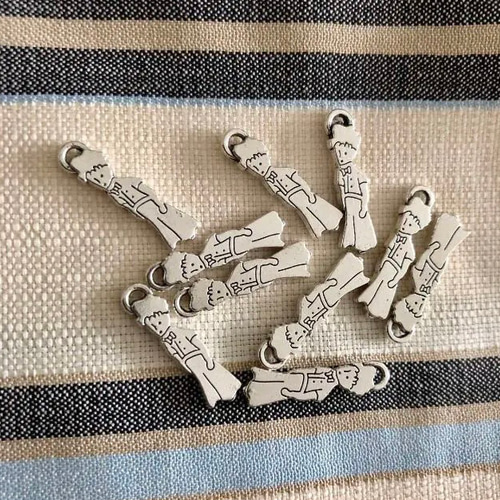 М様　シルバーチャーム　3セット シルバー925 ハートチャーム（バラ売り） | Milo Antiques & Vintage