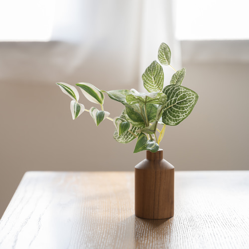 ヴィンテージ素敵すぎる！ずっしり　金彩 花瓶 SALE】一輪挿し（花瓶）ナチュラルブラウン | iichi 日々の