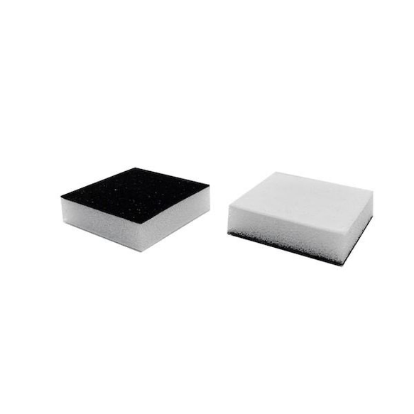 40mmルースケース用 リバーシブル台紙 ウレタン 白黒 10枚セット 2枚目の画像