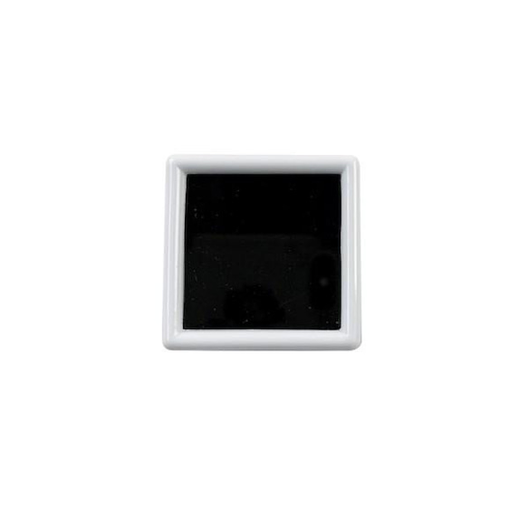 40mmルースケース用 リバーシブル台紙 ウレタン 白黒 10枚セット 6枚目の画像