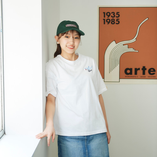 シャーク 刺繍 ビックシルエット Tシャツ レディース Tシャツ シャーク 刺繍 ビックシルエット Tシャツ レディース Tシャツ