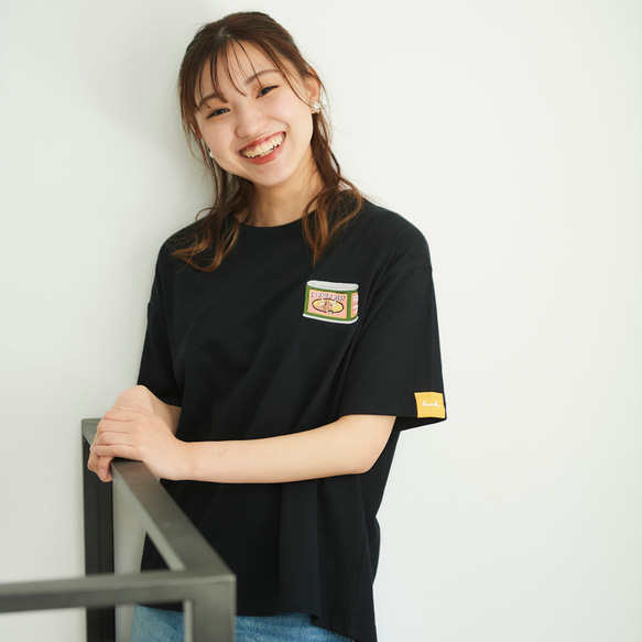 コンビーフ 刺繍 ビックシルエットTシャツ  レディース 6枚目の画像