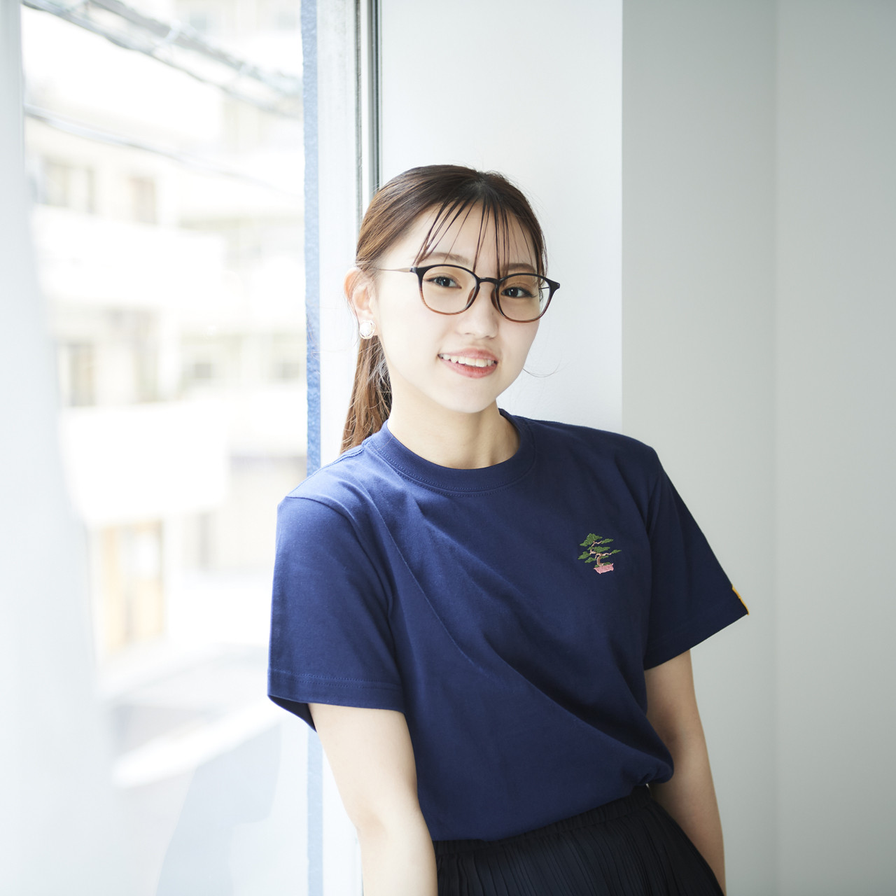 【オーダー】ぬい服　BON BON青黄チェック　ツアーT パンツ　大橋さん over print (オーバープリント)より、これからの季節1枚でも重ね