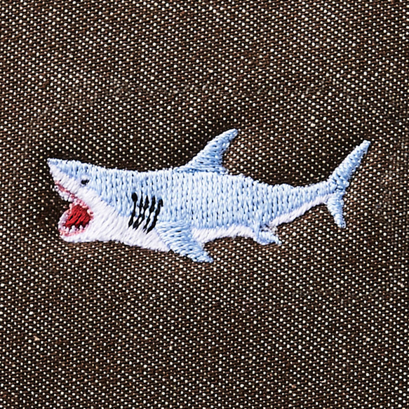 ブックカバー 文庫版サイズ ワンポイント 刺繍 7枚目の画像