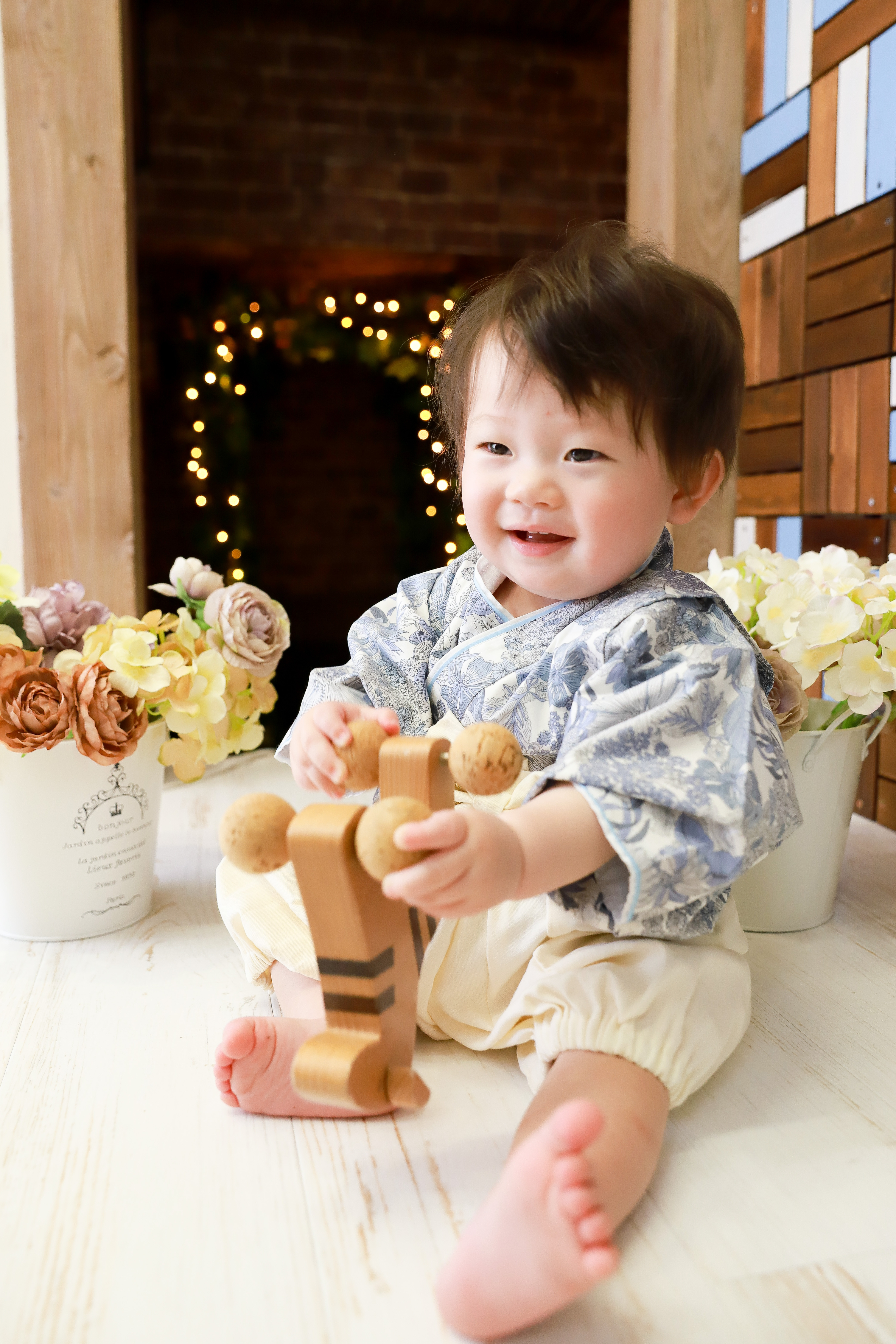 リバティ　アンジェリカガーラ　ベビー袴