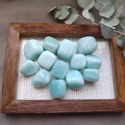 アマゾナイト タンブル その他インテリア雑貨 Clear 通販 15489220