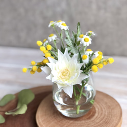 しめ縄飾り 外して飾れる2ウエイタイプ ボード付き ピンク系 しめ縄