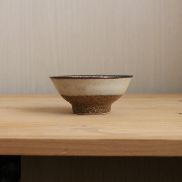 小鉢 小代焼 飛び鉋の小鉢 ふもと窯 井上尚之 １個ずつの販売 小皿 陶器 食器 作家 fumoto-002 3枚目の画像