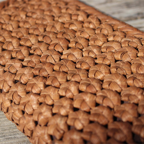 98160長財布 山葡萄 籠 バッグ 六角花編 小銭入れ ポーチ財布 コイン