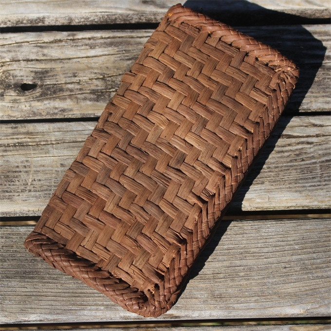 長財布　山葡萄 一番皮 籠 バッグ 網代編み 小銭入れ　ポーチ財布 　コインケース　カード入れ  かごバッグ 18,800円