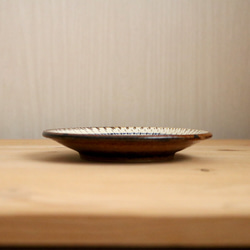 ５寸皿 小代焼 ２種類から選べる五寸皿 ふもと窯 井上尚之 １枚ずつの販売 小皿 陶器 食器 作家 fumoto-007 4枚目の画像