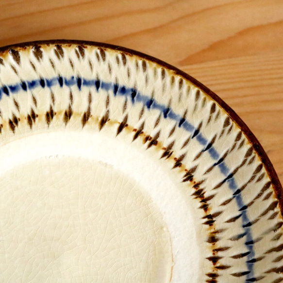 ５寸皿 小代焼 ２種類から選べる五寸皿 ふもと窯 井上尚之 １枚ずつの販売 小皿 陶器 食器 作家 fumoto-007 5枚目の画像