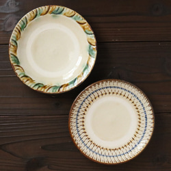 ５寸皿 小代焼 ２種類から選べる五寸皿 ふもと窯 井上尚之 １枚ずつの販売 小皿 陶器 食器 作家 fumoto-007 13枚目の画像