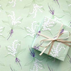 スズラン デザインペーパー A4 包装紙・ラッピングペーパー