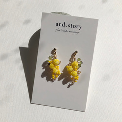 [and.story]mimoza（ミモザピアス&イヤリング） 4枚目の画像