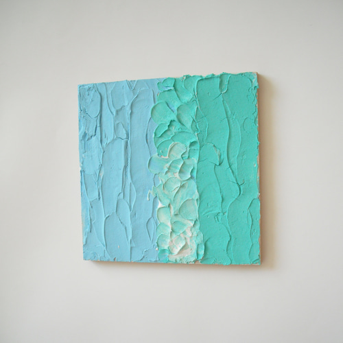 花と海#テクスチャーアート#現代アート# 絵画 R 通販 15492025｜Creema