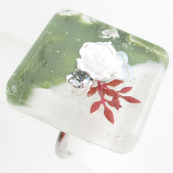 春の色恋沙汰は、今もクォーツが似合うから、何だか良い香りなのでしょう♪(創作リング)SR853 3枚目の画像