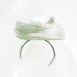 春の色恋沙汰は、今もクォーツが似合うから、何だか良い香りなのでしょう♪(創作リング)SR853 4枚目の画像