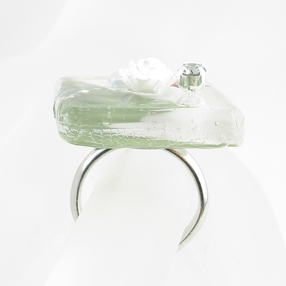 春の色恋沙汰は、今もクォーツが似合うから、何だか良い香りなのでしょう♪(創作リング)SR853 4枚目の画像