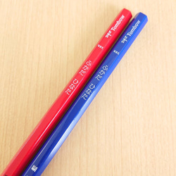 名前入り 赤えんぴつ 青えんぴつ 6本セット その他入園グッズ maki