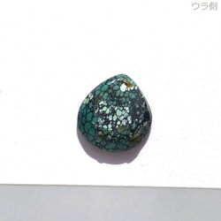 チベット産ターコイズ[236] 16x15mm 6Cts　ルース ／天然石 ／ カボション 2枚目の画像