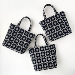 ハンドメイド　マルシェトートバッグ　ミナペルホネン　アネモネ anone-anone バッグ - minä perhonen