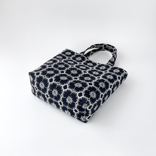 ミナペルホネン バッグ ミニトート アネモネ ネイビー トートバッグ  