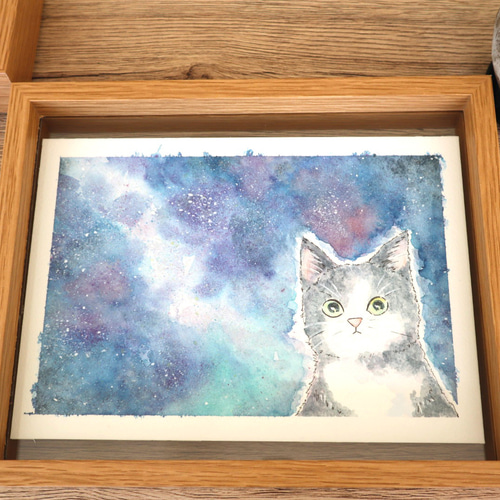 No.001 宇宙猫 絵画 Nakamurart 通販 15493791|Creema(クリーマ) No.001 宇宙猫 絵画 Nakamurart 通販 15493791|Creema(クリーマ)