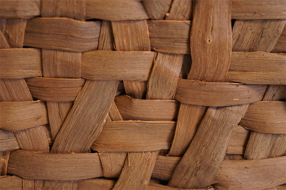 乱れ編み 山葡萄 かご　籠 バッグ 一番皮 中布と内ポケット付き かごバッグ 一番皮 中布と内ポケット付き