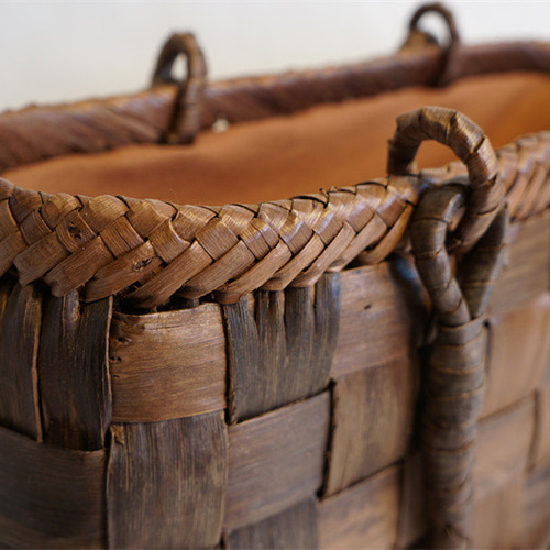 山胡桃木 かごバック 山葡萄 籠バック 新品・やまぶどう籠・美品