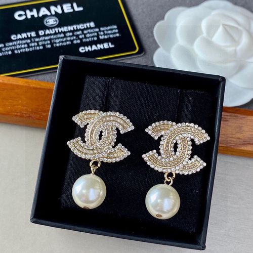 CHANELヴィンテージ手書き風ピアス CHANEL 925ロゴハーフフープピアス シルバー｜VINTAGE QOO TOKYO